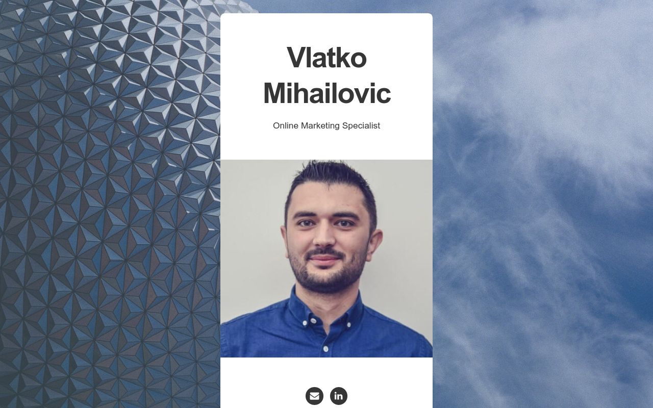 Carrd profile picture for @vlatko